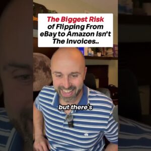 The BIGGEST risk with eBay to Amazon flipping isn't what most people think... 🤔 #amazonseller