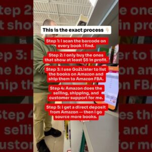 I walked into Goodwill with $10 and walked out with $100 worth of profit. #amazonseller