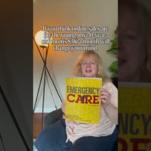 If you think online sales are for the young, my 70 year old mom's $3k a month will change your mind!