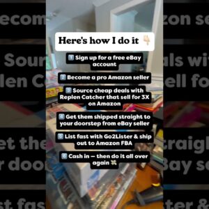 Amazon pays ne to shop eBay. Wild right? 🤗 #amazonseller #makemoneyonline #ebayreseller