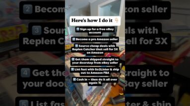 Amazon pays ne to shop eBay. Wild right? 🤗 #amazonseller #makemoneyonline #ebayreseller