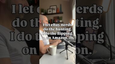 I let eBay nerds do the hunting. I do the flipping on Amazon. #replencatcher