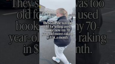 They said she was too old for selling used books on Amazon! #amazonseller