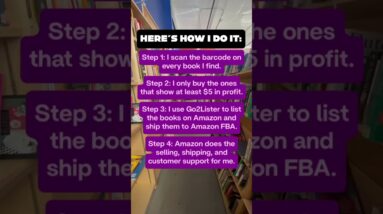 Amazon paid me $11,000 this month just for sending them used books! #amazonseller