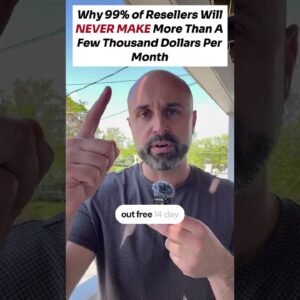 99% of resellers are stuck making only a couple thousand per month! #amazonseller