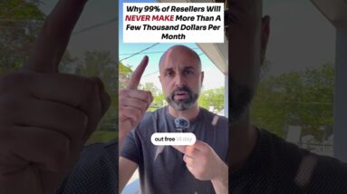 99% of resellers are stuck making only a couple thousand per month! #amazonseller