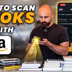 How to Scan Books with Amazon Seller APP to Sell on Amazon FBA (Full Tutorial)