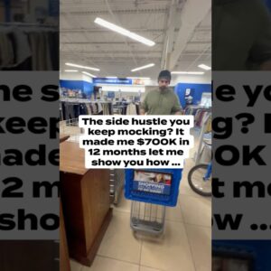 This side hustle changed my life. It’s simple, repeatable, and anyone can do it. #amazonseller