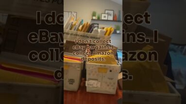 I don't collect ebay bargains... #amazonseller #workfromhome #sidehustle