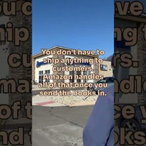 You don’t have to ship anything to customers. Amazon handles all of that once you send the books in.