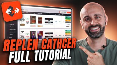 Replen Catcher FULL TUTORIAL for Sourcing Items on eBay to Flip on Amazon
