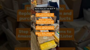 Stop dreaming about side hsutles! #makemoneyonline #amazonseller