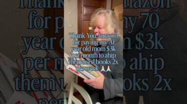 Thank you Amazon for paying my 70 year old mom! #amazonseller