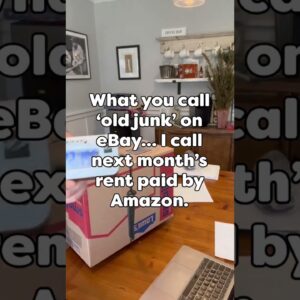 What you call 'old junk' on ebay, I call next month's rent paid by amazon!