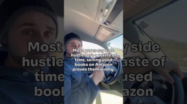 Most gurus say side hustles are a waste of money 🥲 #amazonseller #amazonbusiness
