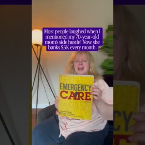 Most people laughed when I mentioned my 70-year-old mom’s side hustle,now she banks $3K every month.