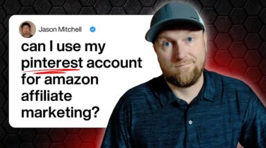 Can I use my pinterest account for amazon affiliate marketing