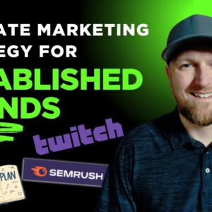 How to build an affiliate marketing strategy for established brands