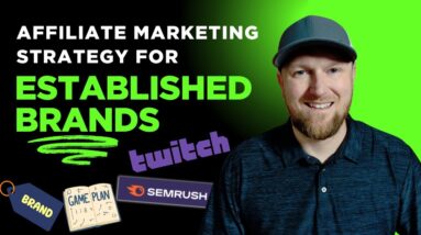 How to build an affiliate marketing strategy for established brands