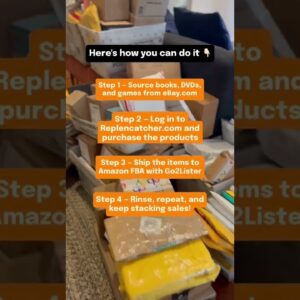 Stop dreaming about side hustles. #amazonseller