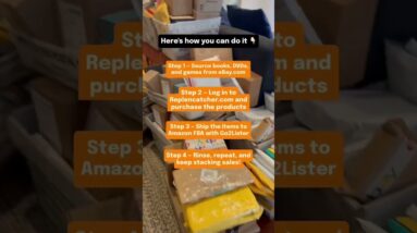 Stop dreaming about side hustles. #amazonseller