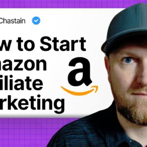 What is the first step to start amazon affiliate marketing