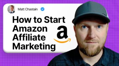 What is the first step to start amazon affiliate marketing