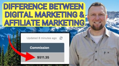 What's the difference between digital marketing and affiliate marketing