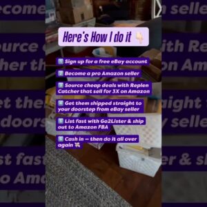 Who knew you could scroll eBay for deals! #amazonseller #workfromhome