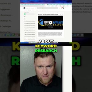 YouTube Keyword Research: My Secret Strategy Revealed! #shorts