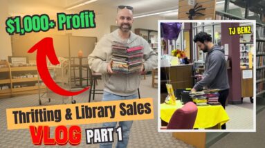 We Found $1,000 Hidden in Plain Sight While Thrifting for Amazon FBA! (Part #1)