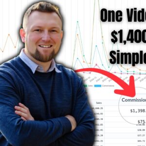 I Made $1,400 With ONE Video This Month (SIMPLE Strategy)