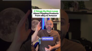 3 Things My Mom Loves About Flipping Products From eBay to Amazon #ecommere