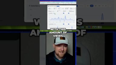 Making 6-Figures on YouTube with LOW Views! #shorts