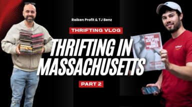 Come Thrifting With Us For Books And DVDs To Sell On Amazon (Vlog Part 2)