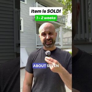 How long does it take for my Items to sell on Amazon FBA? Let's find out!