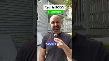 How long does it take for my Items to sell on Amazon FBA? Let's find out!