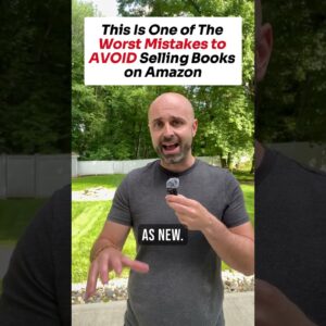 This is one of the worst mistakes to avoid when selling books on Amazon  #money
