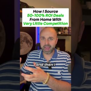 How I source 50-100% ROI Deals from home with very little competition  #amazonfbatraining