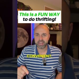 This is a FUN WAY to do thrifting!  #amazonfbatraining