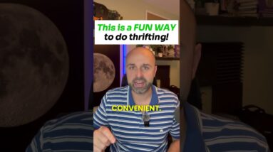 This is a FUN WAY to do thrifting!  #amazonfbatraining