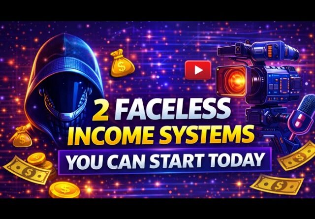 2 Faceless Income Systems You Can Start Today 🔥