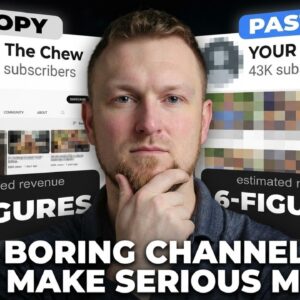 7 Boring BUT Realistic YouTube Channels You Can Can Actually Copy