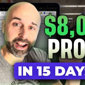 How I Made $8,000 Profit in 15 Days on Amazon FBA