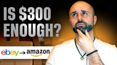 Is $300 Enough to Start eBay to Amazon Flipping? (Honest Thoughts)