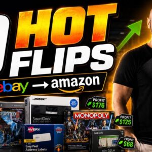 10 Hot Selling Items I Bought on eBay and Flipped on Amazon!