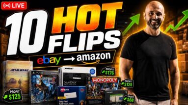 10 Hot Selling Items I Bought on eBay and Flipped on Amazon!