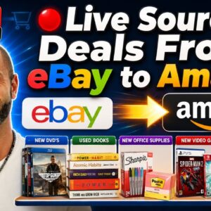 🔴 Live Sourcing Deals From eBay to Amazon