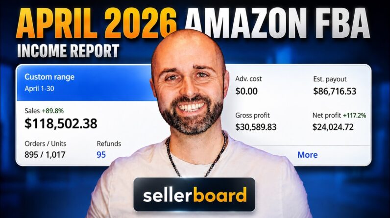 Made $24,024.72 Net Profit on Amazon FBA in April 2026 (Full Breakdown)