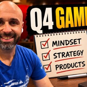 My Q4 Amazon Game Plan: Mindset, Strategy & Product Selection